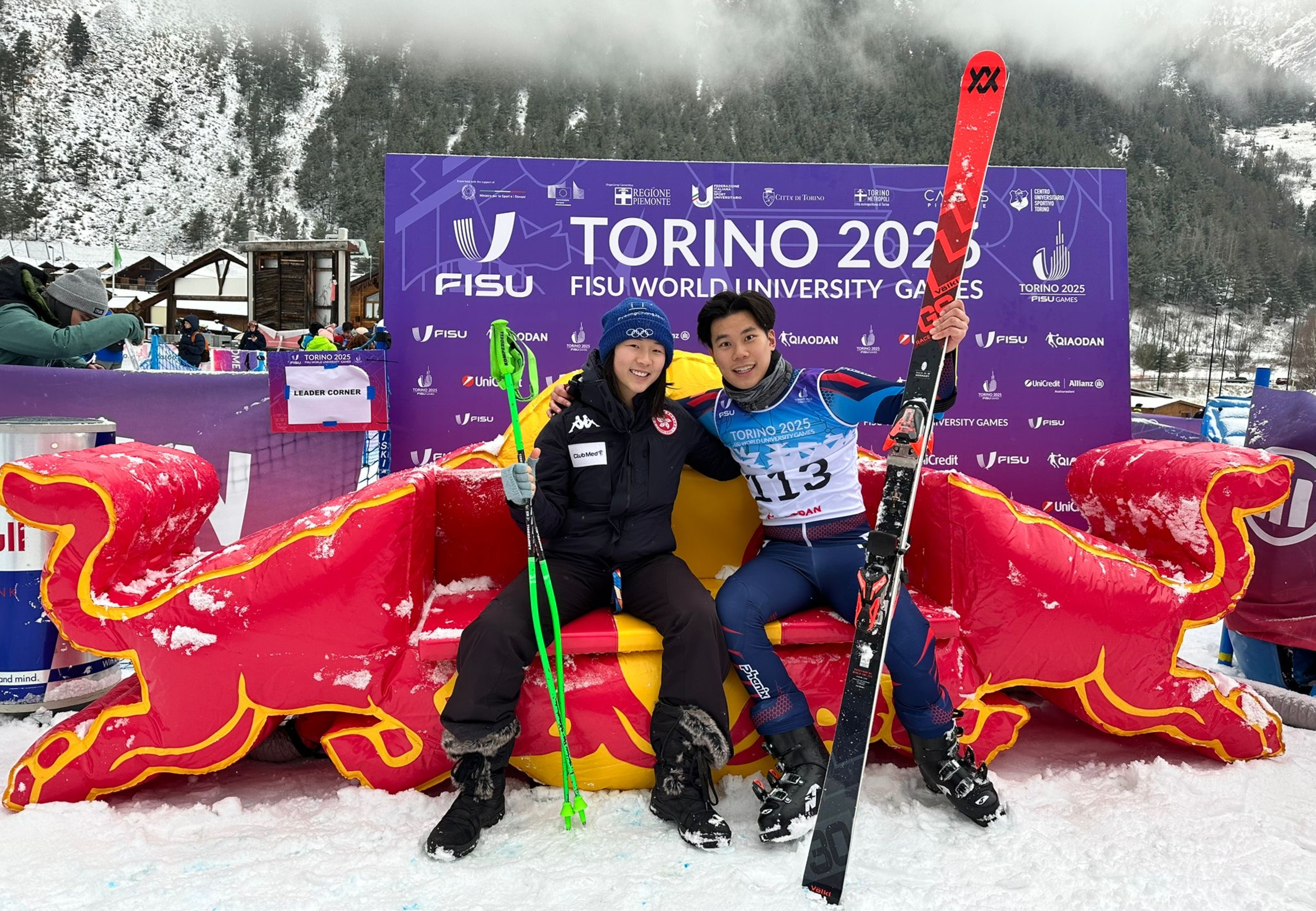 HK athletes attend 2025 Winter World University Games in Torino, Italy